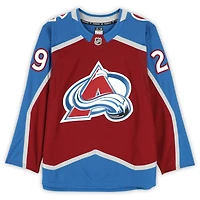 Nathan MacKinnon Colorado Avalanche Autographed Burgundy Fanatics Premium Jersey with "1,000th PT 3/10/25" Inscription - Limited Edition of 25