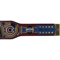 Ceinture de titre WWE Legacy autographiée par Nathan MacKinnon Colorado Avalanche avec inscription « 2022 SC Champs » - Édition limitée n° 5/5
