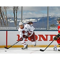 Nathan MacKinnon Colorado Avalanche Photographie non signée 2021 en plein air au lac Tahoe