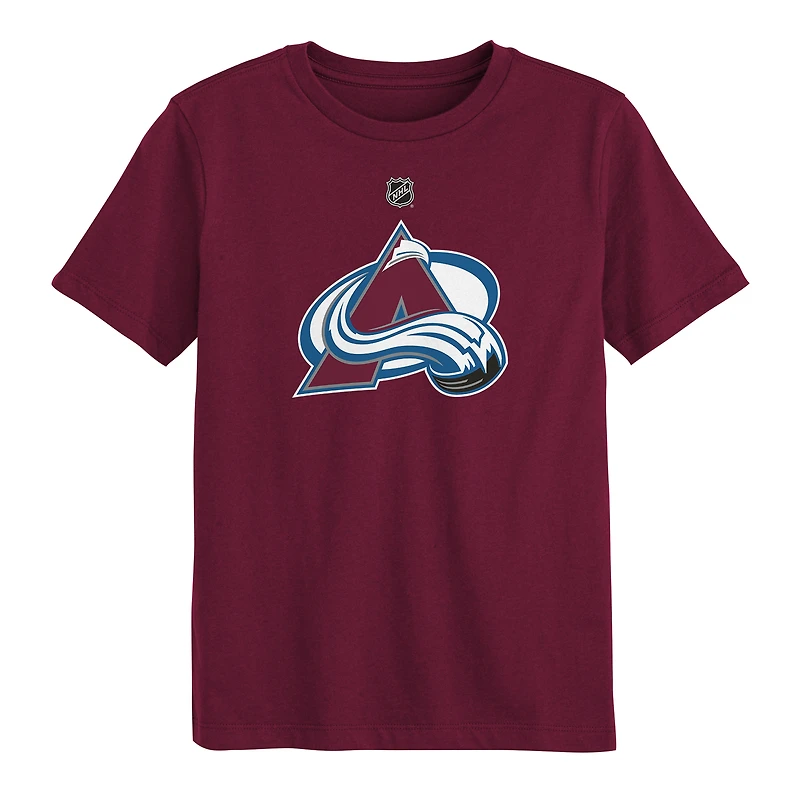 Preschool Outerstuff Burgundy Colorado Avalanche Primary Logo T-Shirt