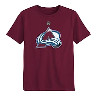 Preschool Outerstuff Burgundy Colorado Avalanche Primary Logo T-Shirt
