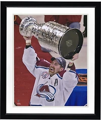 Ray Bourque Colorado Avalanche Autographed 16" x 20" Raising Cup Photograph