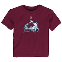 Toddler Outerstuff  Burgundy Colorado Avalanche Primary Logo T-Shirt