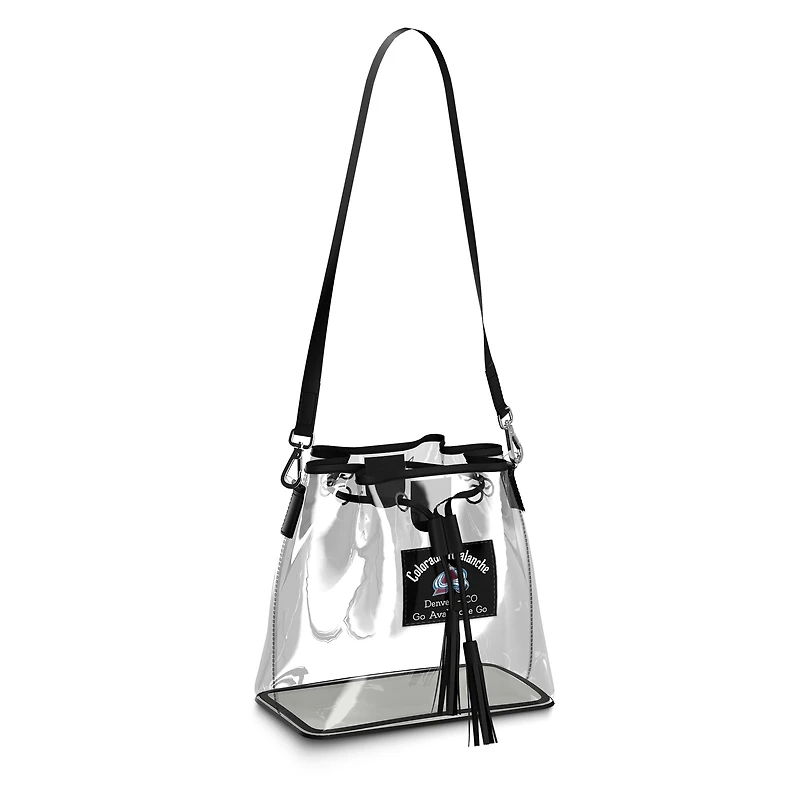 Sac à main transparent Stadium WEAR by Erin Andrews Colorado Avalanche