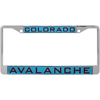 Cadre de plaque d'immatriculation WinCraft Colorado Avalanche incrusté au laser