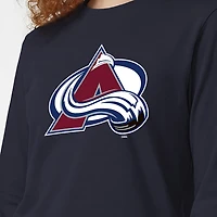 T-shirt à manches longues Champion Blue Colorado Avalanche pour femmes