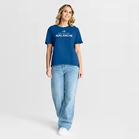 Women's Fanatics Blue Colorado Avalanche Authentic Pro Primary T-Shirt