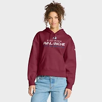 Women's Fanatics Burgundy Colorado Avalanche Authentic Pro Primary Pullover Hoodie