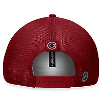 Women's Fanatics  Burgundy Colorado Avalanche Authentic Pro Road Trucker Adjustable Hat