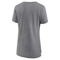 Women's Fanatics Heather Gray Colorado Avalanche Special Edition 2.0 Modern T-Shirt