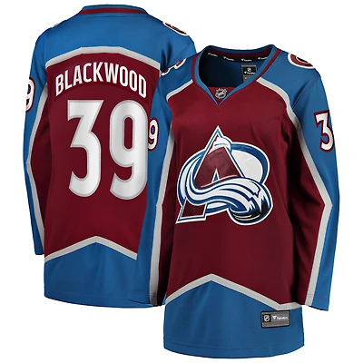 Maillot domicile Breakaway bordeaux Mackenzie Blackwood des Colorado Avalanche pour femmes (Fanatics)