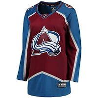 Women's Fanatics  Maroon Colorado Avalanche Home Breakaway Jersey