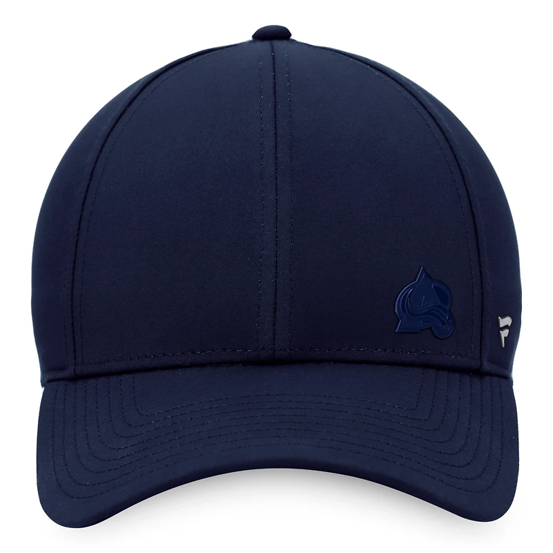 Women's Fanatics Navy Colorado Avalanche Authentic Pro Road Structured Adjustable Hat