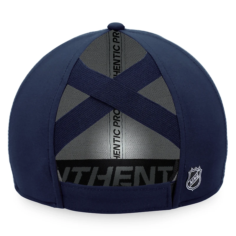 Women's Fanatics Navy Colorado Avalanche Authentic Pro Road Structured Adjustable Hat