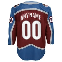Youth Burgundy Colorado Avalanche 2020/21 Home - Custom Premier Jersey