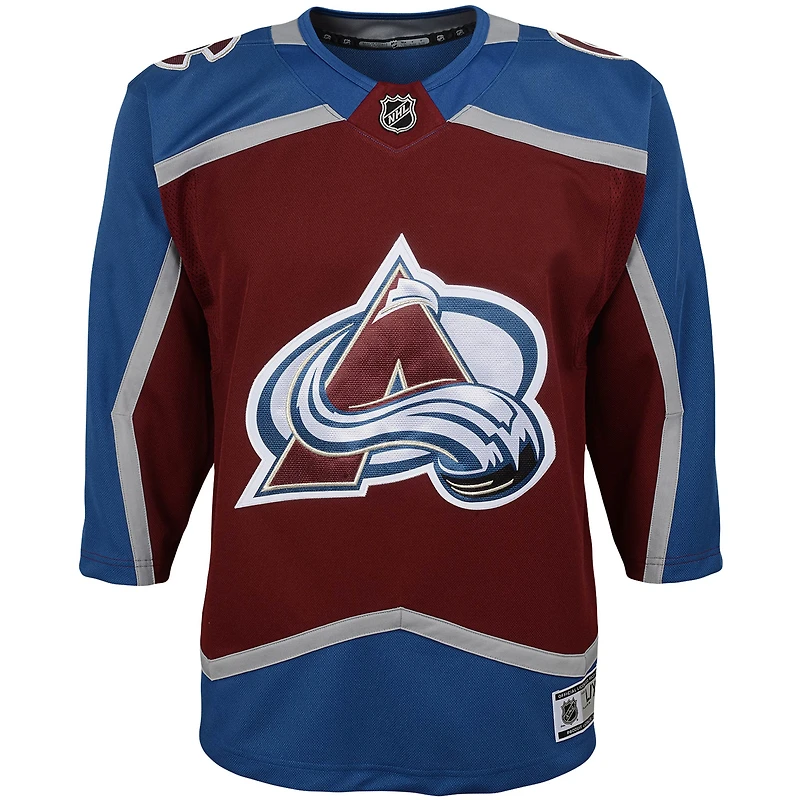Youth Burgundy Colorado Avalanche Home - Premier Jersey