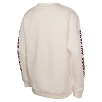 Youth Cream Colorado Avalanche Star Power Pullover Sweatshirt