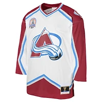 Youth Mitchell & Ness Blue Colorado Avalanche 2000 Line Player Jersey