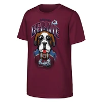 Youth Outerstuff  Burgundy Colorado Avalanche Mascot Highlight T-Shirt