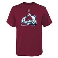 Youth Outerstuff Burgundy Colorado Avalanche Primary Logo T-Shirt