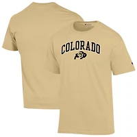 T-shirt à logo arqué Champion Vegas Gold Colorado Buffaloes pour homme