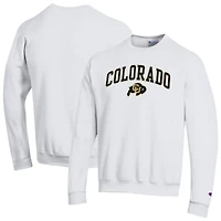 Sweat-shirt à capuche avec logo Arch Over des Colorado Buffaloes pour homme, blanc champion