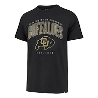 T-shirt Franklin '47 noir avec logo en arc des Buffaloes du Colorado pour hommes