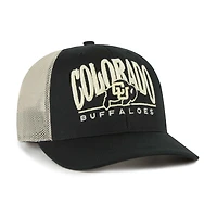 Casquette de camionneur ajustable Arid des Buffaloes du Colorado, modèle noir 1947, pour homme