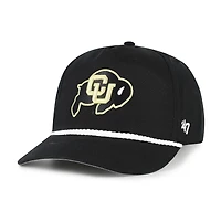 Men's '47  Black Colorado Buffaloes Rope Hitch Adjustable Hat