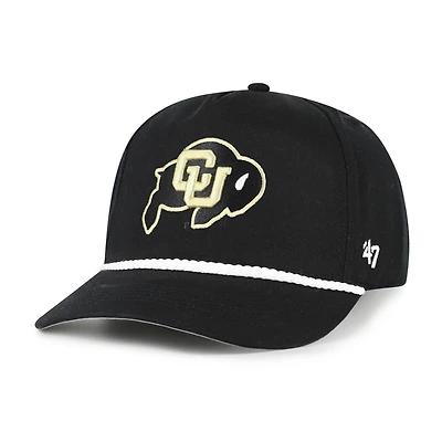 Men's '47  Black Colorado Buffaloes Rope Hitch Adjustable Hat