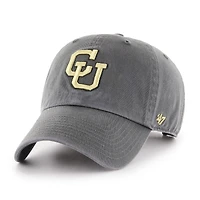Casquette ajustable Colorado Buffaloes College Vault Clean Up '47 Charcoal pour homme