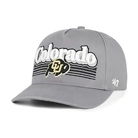 Casquette ajustable pour homme '47 Gray Colorado Buffaloes Script Fade Hitch