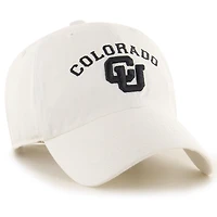 Men's '47 White Colorado Buffaloes Clean Up Adjustable Hat