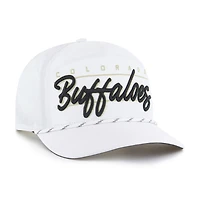 Men's '47 White Colorado Buffaloes Condor Hitch brrr° Adjustable Hat