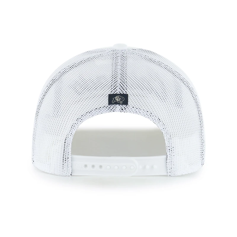 Men's '47 White Colorado Buffaloes Garner Rope Trucker Adjustable Hat