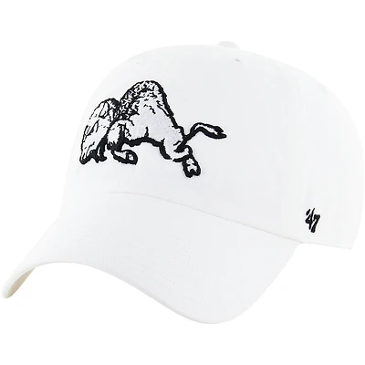 Men's '47 White Colorado Buffaloes Vault Clean Up Adjustable Hat