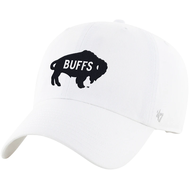 Casquette ajustable « 47 » blanche Colorado Buffaloes Vault Clean Up pour homme