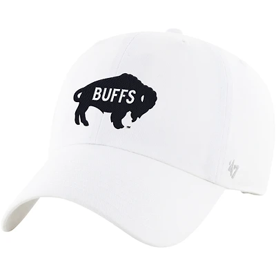 Casquette ajustable « 47 » blanche Colorado Buffaloes Vault Clean Up pour homme