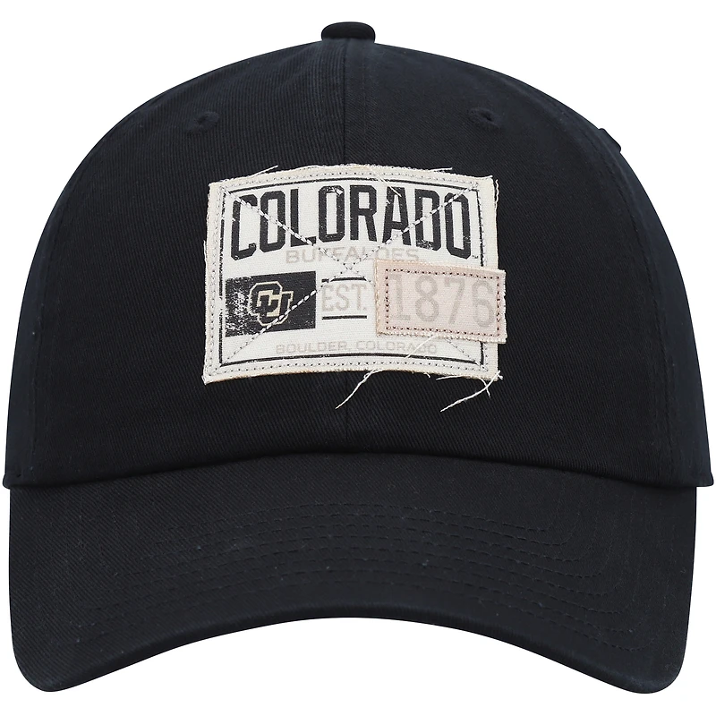 Men's Ahead Black Colorado Buffaloes Largo Adjustable Hat