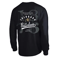 Men's Champion  Black Colorado Buffaloes Laminated All-Star Long Sleeve T-Shirt
