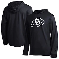 Men's Champion  Black Colorado Buffaloes Tonal All-Star Long Sleeve Hooded T-Shirt