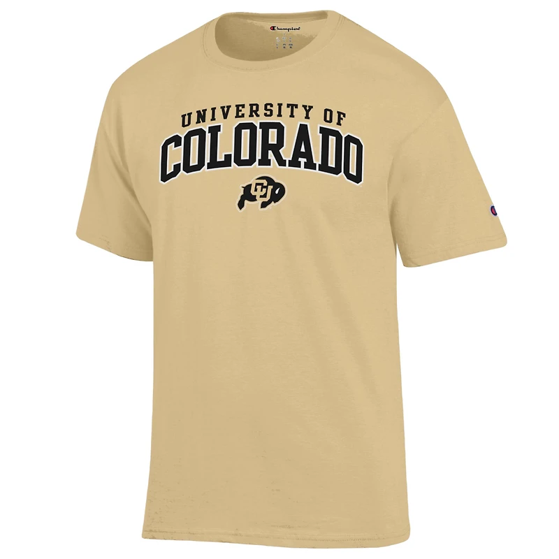 T-shirt Champion Gold Colorado Buffaloes Property Of pour hommes