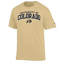 T-shirt Champion Gold Colorado Buffaloes Property Of pour hommes