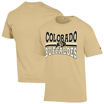 Men's Champion  Gold Colorado Buffaloes Team Zoom T-Shirt