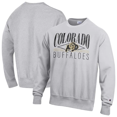 Men's Champion Gray Colorado Buffaloes Reverse Weave Fleece Sweatshirt