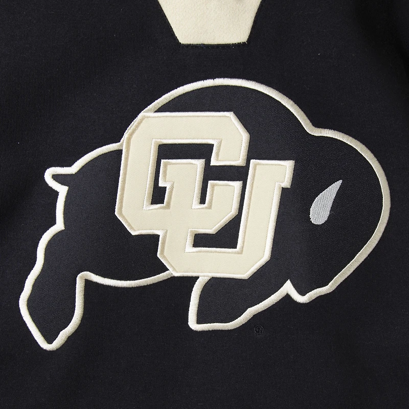 Sweat à capuche lacets Colosseum noir Colorado Buffaloes 2.0 pour hommes