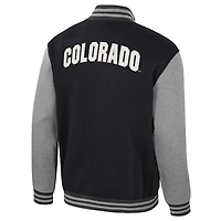 Veste universitaire entièrement zippée Ambi-Turner des Colorado Buffaloes Colosseum pour homme, noire