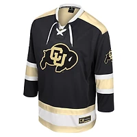 Men's Colosseum  Black Colorado Buffaloes Athletic Machine Fashion Hockey Jersey