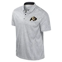 Men's Colosseum Black Colorado Buffaloes Big & Tall Marty Rival Polo