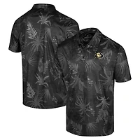 Polo Colosseum noir Colorado Buffaloes Big & Tall Palms pour hommes